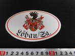 sticker Duitsland  Löbau  gemeente wapen, Verzamelen, Ophalen, Zo goed als nieuw, Bedrijf of Vereniging