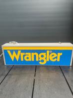 Vintage Wrangler Lichtbak - Jeans Store Decoratie, Ophalen, Gebruikt, Metaal, Minder dan 50 cm