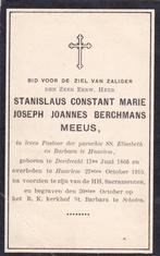 Pastoor Meeus 1866-1915, Verzenden, Bidprentje