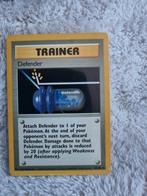 Pokémon Defender Trainer Kaart -Base Set Unlimited, Hobby en Vrije tijd, Verzamelkaartspellen | Pokémon, Ophalen of Verzenden