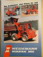 Weidemann shovel folders, Ophalen, Zo goed als nieuw, Folder