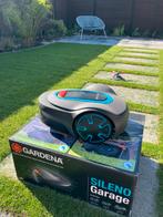 Robotmaaier en garage (nieuw) Gardena Sileno minimo 250 m2, Tuin en Terras, Robotmaaiers, Ophalen, Nieuw, Minder dan 20 cm, Gardena
