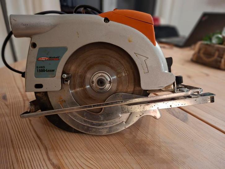 Einhell Cirkelzaag - Nog Goede Staat!, Doe-het-zelf en Verbouw, Gereedschap | Zaagmachines, Gebruikt, Cirkelzaag, 1200 watt of meer