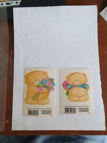 2 Forever Friends stickers beschikbaar voor biedingen