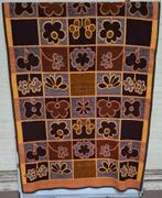 Vintage bruine acryl deken 150 x 220 cm, Ophalen of Verzenden, Gebruikt