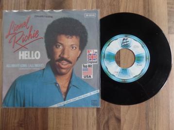 single  Lionel Richie - Hello  beschikbaar voor biedingen