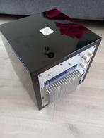 Rel T5 Subwoofer in hoogglans zwart pianolak, Subwoofer, Zo goed als nieuw, 120 watt of meer, Ophalen
