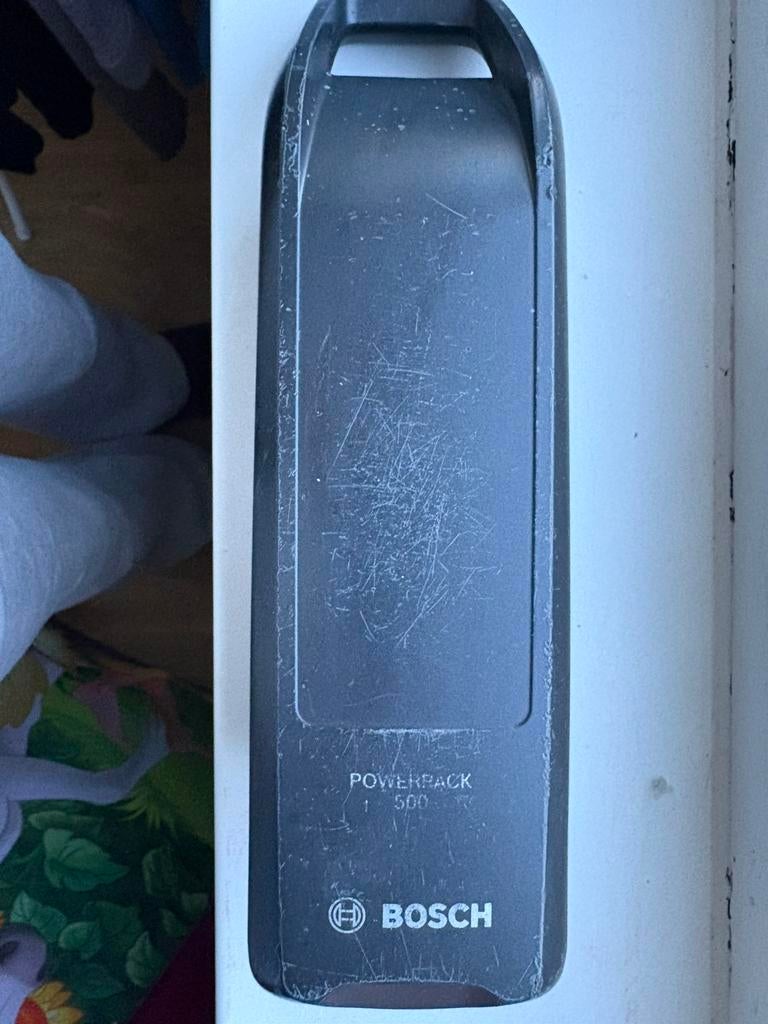 Bosch PowerPack 500 + 4A Oplader, Fietsen en Brommers, Fietsaccessoires | Fietsaccu's, Ophalen of Verzenden, Gebruikt