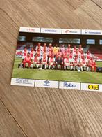 Ajax Elftalfoto 1989-1990 met Handtekeningen, Ophalen of Verzenden, Zo goed als nieuw, Ajax, Poster, Plaatje of Sticker
