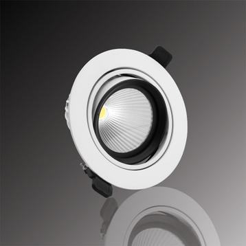 Cardanic LED Spotlight Inbouw 45W 3000K 4500lm 45D Wit