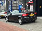 Audi A3 Cabriolet 2.0 TFSI Ambition Automaat Leer Navi Clima, Gebruikt, 4 cilinders, 4 stoelen, Zwart
