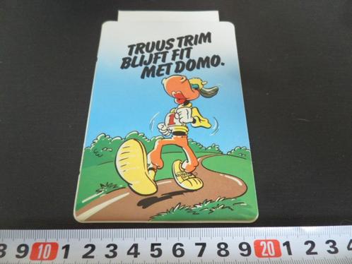 sticker strip Truus Trim blijft fit met DOMO  1268, Verzamelen, Stickers, Zo goed als nieuw, Bedrijf of Vereniging, Ophalen
