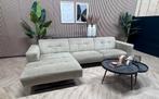 ZGAN Montel Hoekbank Traffic - Beige - 315 x 160, Huis en Inrichting, Ophalen, Montel traffic hoekbank beige velours velvet hotel chiq