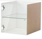 4x Kallax Inzetkast met Glazen Deur, Ophalen, Minder dan 50 cm, Met deur(en), Nieuw