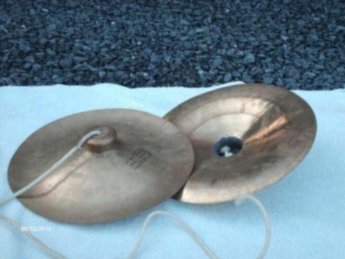 Oosterse Cimbalen,thais,Chinees,Boeddha,,, Antiek en Kunst, Antiek | Koper en Brons, Koper, Ophalen