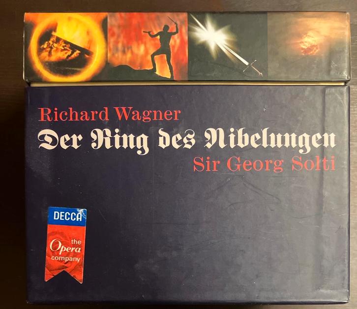 Wagner - Der Ring des Nibelungen - Solti - Boxset, Cd's en Dvd's, Cd's | Klassiek, Zo goed als nieuw, Opera of Operette, Romantiek