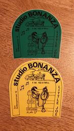 Sticker zender piraat Studio Bonanza, Little Joe,  DEURNE, Ophalen of Verzenden, Zo goed als nieuw