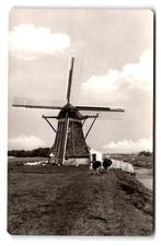 Baburen, (Tjerkwerd) "Babuurster molen", Ophalen of Verzenden, 1960 tot 1980, Ongelopen, Friesland