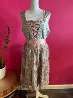 Prachtige dirndl met schort maat L, Maat 42/44 (L), Ophalen of Verzenden, Kleding, Overige thema's