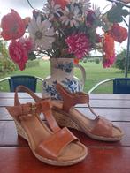 Gabor sandaal sleehak ' riet' maat 5 1/2, Kleding | Dames, Schoenen, Ophalen of Verzenden, Zo goed als nieuw, Sandalen of Muiltjes