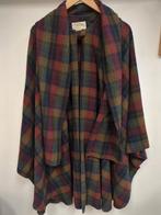 Geruite Poncho van Wol en Cashmere Peter James, Kleding | Dames, Ophalen of Verzenden, Zo goed als nieuw, Grijs