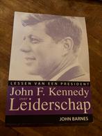John F. Kennedy over Leiderschap - John Barnes, Ophalen of Verzenden, Gelezen, Politiek