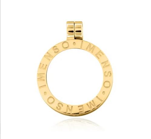 Gezocht/ gevraagd my imenso pendant hanger medaillon, Sieraden, Tassen en Uiterlijk, Kettinghangers, Zo goed als nieuw, Zilver