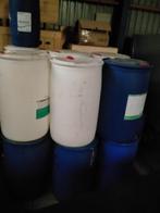 Kunstof ton  vloeistof vat  220 liter, 150 liter of meer, Ophalen, Zo goed als nieuw, Kunststof