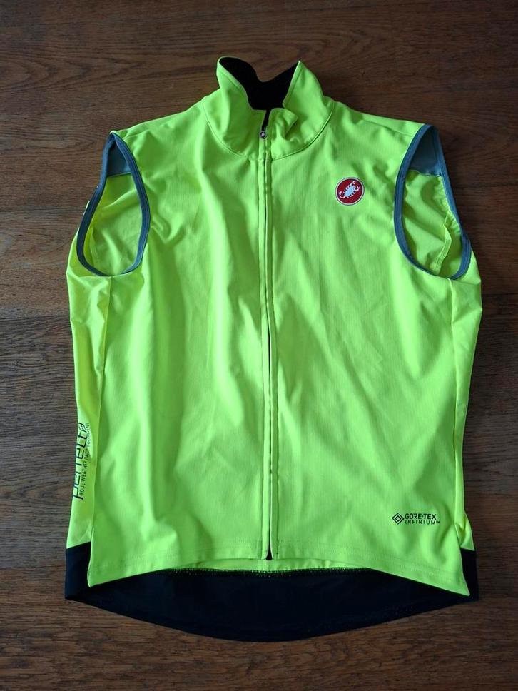Castelli Perfetto Fietsjas XXL, Fietsen en Brommers, Fietsaccessoires | Fietskleding, Zo goed als nieuw, Bovenkleding, XXL, Ophalen of Verzenden