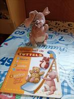 De Tuttels boze konijn knuffel 17 cm + leuk doe boekje, Kinderen en Baby's, Speelgoed | Knuffels en Pluche, Konijn, Ophalen of Verzenden
