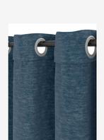 Nieuwe jeans blauwe gordijnen, Huis en Inrichting, Stoffering | Gordijnen en Lamellen, Ophalen, 100 tot 150 cm, Nieuw, Modern