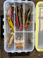 Tacklebox met kunstaas, loodkopjes en onderlijntjes, Watersport en Boten, Ophalen