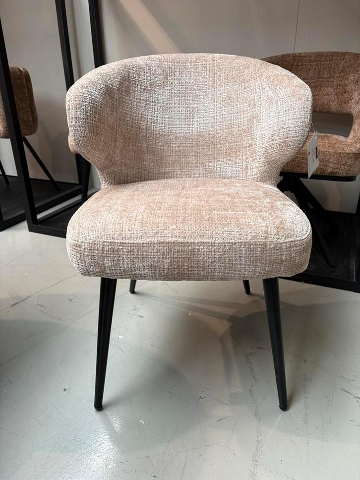 Mera Chair Cream - Nieuw in alle kleuren!, Huis en Inrichting, Stoelen, Nieuw, Vijf, Zes of meer stoelen, Overige kleuren, Ophalen of Verzenden