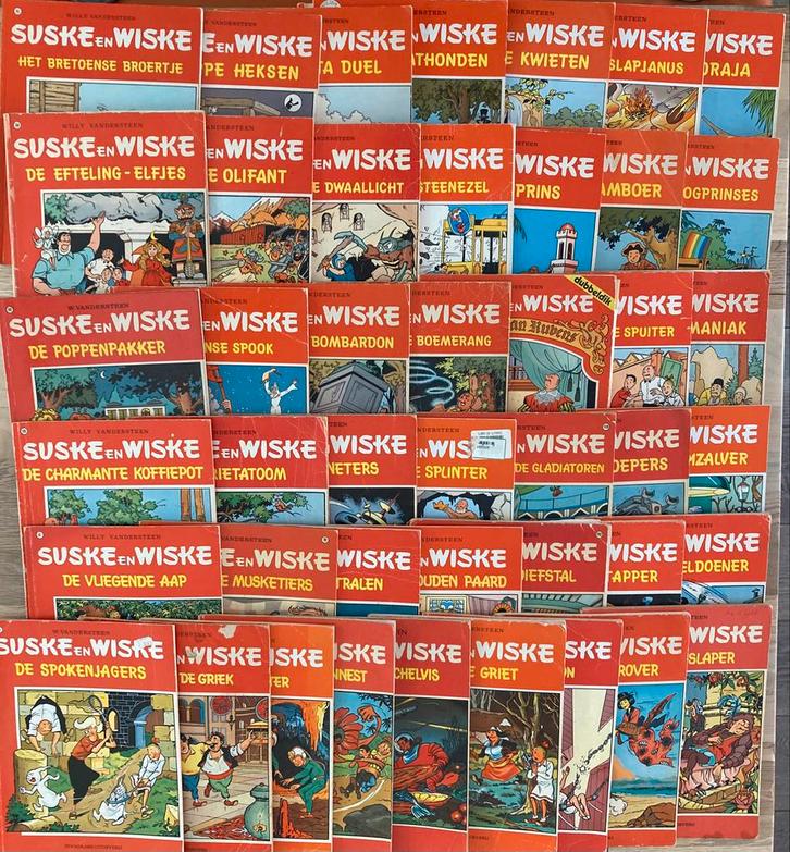 48 x Suske en Wiske albums, Boeken, Strips | Comics, Gelezen, Meerdere comics, Europa, Ophalen of Verzenden