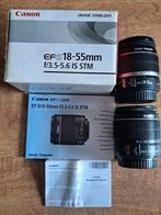 Canon EFS 18-55mm lensen, Audio, Tv en Foto, Fotografie | Lenzen en Objectieven, Ophalen of Verzenden, Zo goed als nieuw, Standaardlens