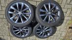 18” velgen + Goodyear winterbanden 215/45 R18 – als nieuw, Auto-onderdelen, Ophalen, 18 inch, Banden en Velgen, Winterbanden