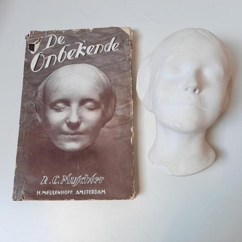De onbekende R.C. Muschler gipsafdruk, Antiek en Kunst, Kunst | Beelden en Houtsnijwerken, Ophalen of Verzenden