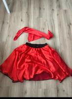 Rock 'n Roll Outfit Rok en Sjaal, Maat 42/44 (L), Ophalen of Verzenden, Kleding, Overige thema's