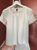 Eksept Shoeby - Blouse top wit - mt s, Verzenden, Wit, Korte mouw, Eksept