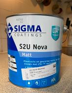 Sigma S2U Nova Matt krasvast - 2,5L - IJsblauw, Doe-het-zelf en Verbouw, Verf, Beits en Lak, Blauw, Nieuw, Ophalen of Verzenden