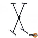 Hamilton Keyboard Stand X Style Black KB400K, Muziek en Instrumenten, Keyboards, Nieuw