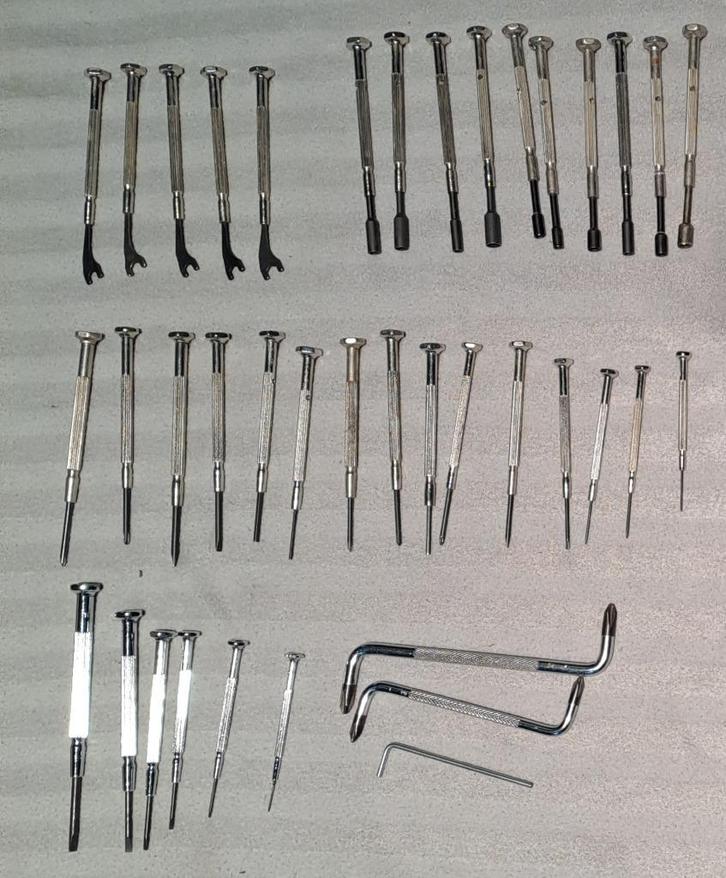 Micro gereedschap / precisie set 39 delig, Hobby en Vrije tijd, Knutselen, Gebruikt, Gereedschap of Toebehoren, Ophalen of Verzenden