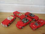 modelauto's 4 x Ferrari en 1 x Mercedes  1 / 18, Ophalen of Verzenden, Bburago, Zo goed als nieuw, Auto