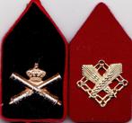 KRAAGSPIEGELS 4 STUKS, Verzamelen, Militaria | Algemeen, Verzenden, Landmacht, Nederland