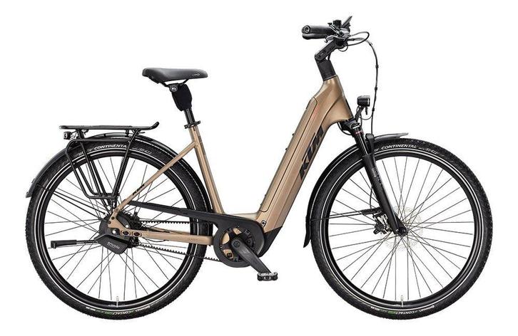 KTM Macina City 810 Belt US56 Dames Olive Pearl Matt 56cm L, Fietsen en Brommers, Elektrische fietsen, Nieuw, Overige merken, 55 tot 59 cm