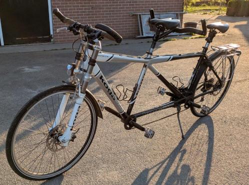Koga Miyata Twinterra Tandem – 27v, schijfremmen, geveerd, a, Fietsen en Brommers, Fietsen | Tandems, Gebruikt, Meer dan 20 versnellingen