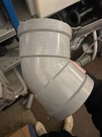 Wavin Wafix PVC bocht 45 mof-mof manchet SN8 110mm, Ophalen, Nieuw