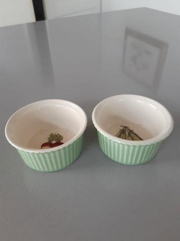 Vintage ramekins,  ovenschaaltjes Villeroy en Boch  beschikbaar voor biedingen