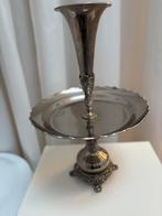 Zilverkleurige schaal, Ophalen of Verzenden, Zo goed als nieuw