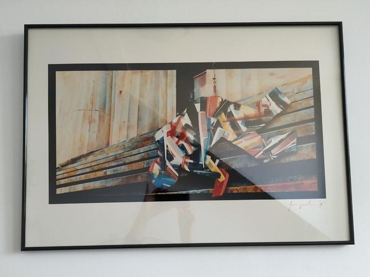 Jean Ruiter, KAWESTYWTANS, uit de serie Urban Opera (1992), Antiek en Kunst, Kunst | Tekeningen en Foto's, Ophalen of Verzenden